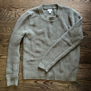 J. Crew Green Crew Sweater